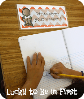 a student writing with a pencil | Lucky Learning with Molly Lynch 