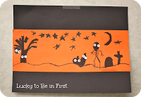 silhouette halloween craft | Lucky Learning with Molly Lynch