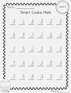 smart cookie math printable for adding zeros | Lucky Learning with Molly Lynch 