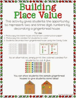 Building Place Value Gingerbread Unit | Run, Run As Fast As You Can - A Gingerbread Unit by Lucky to Be in First