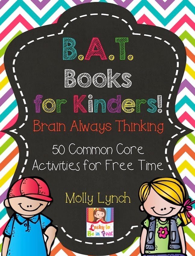 kindergarten fast finisher activity book | Lucky Learning with Molly Lynch