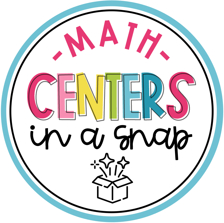 math centers in a snap logo | Lucky Learning with Molly Lynch