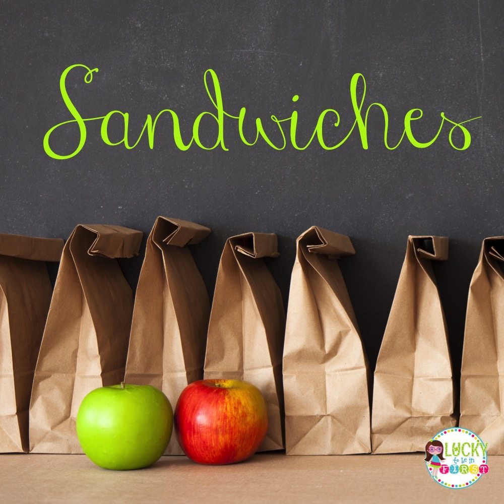 Looking for new ideas for your teacher lunchbox? Check out these easy & delicious lunch ideas! Easy Sandwich Ideas!