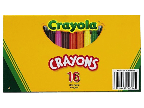 Crayola Crayons Lucky to Be in First