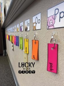 Word Wall on the Go by Lucky to Be in First