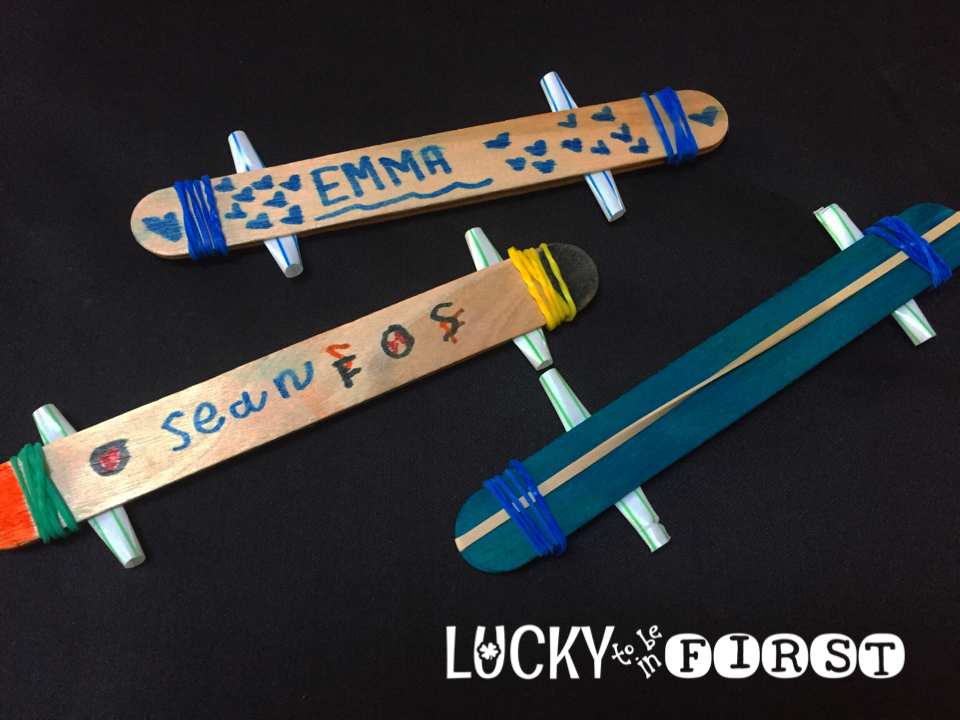 easy to make kazoo for students to learn about sound | Lucky Learning with Molly Lynch 