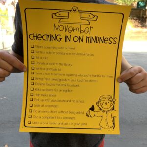 Checking in on Kindness | Kindness Checklists for Kids! {Lucky to Be in First}