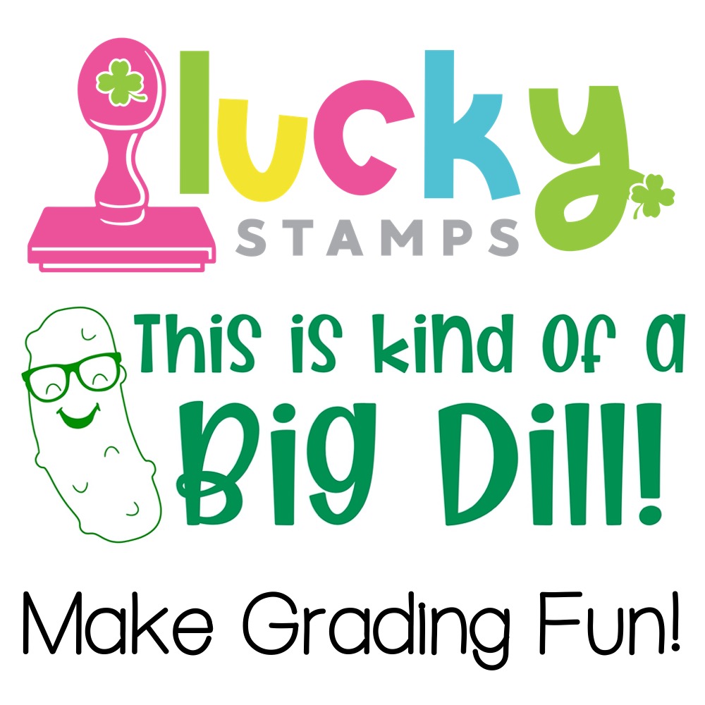 fun stamp kind of a big dill | Lucky Learning with Molly Lynch 