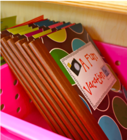 picture of shared classroom journals in a 1st grade classroom | Lucky Learning with Molly Lynch