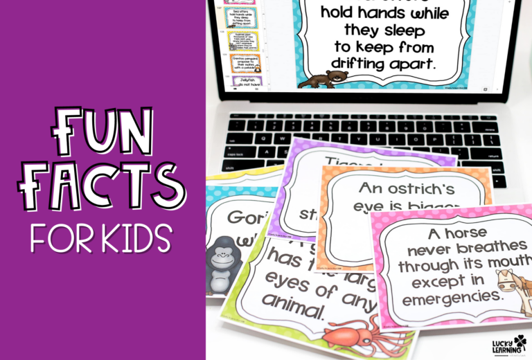 Fun Facts for First Graders | Lucky Learning with Molly Lynch