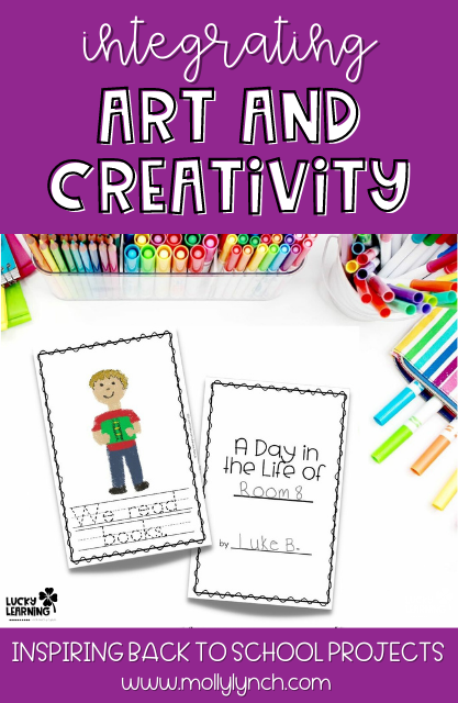 It's easy to integrate art into your back to school routines!

Snag a FREE book about A Day in the Life! 

Lucky Learning with Molly Lynch
