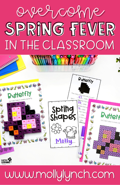 spring-themed activities for math and language arts | Lucky Learning with Molly Lynch