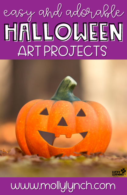halloween arts and crafts projects for first grade | Lucky Learning with Molly Lynch
