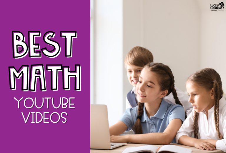 best math youtube videos for elementary students | Lucky Learning with Molly Lynch