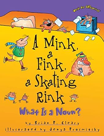 a mink a fink a skating rink, what is a noun book | Lucky Learning with Molly Lynch