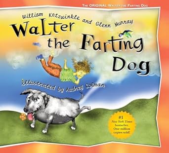 walter the farting dog book to help reluctant readers | Lucky Learning with Molly Lynch