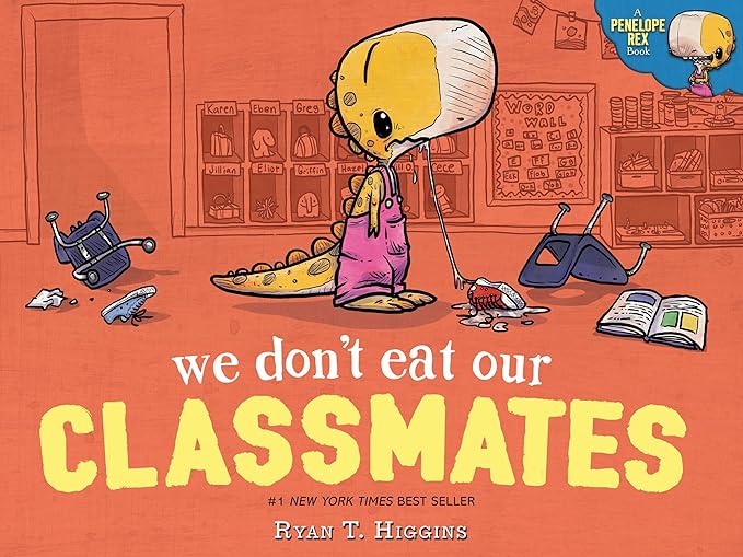 we don't eat our classmates book for young readers | Lucky Learning with Molly Lynch